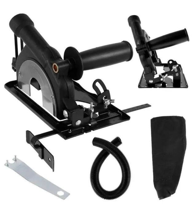 Кожух, насадка для болгарки з пилеотводом для різа під кутом 45 градус