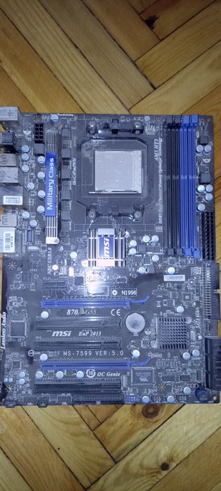 материнская плата MSI 870A-G55.