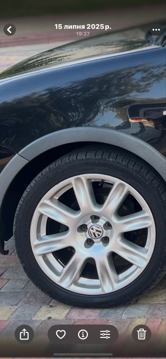 Диски з гумою 5/112 215/45/r17 Фольцваген