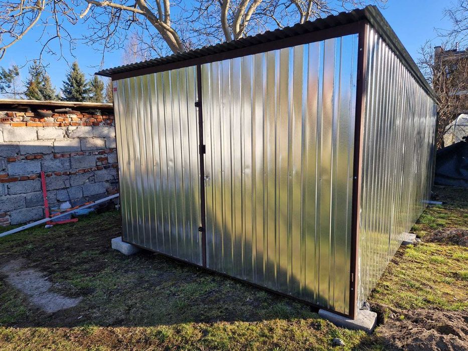 Garaże blaszane GARAŻ BLASZANY cała POLSKA szybki termin MOCNY blaszak