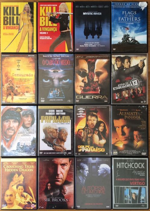 Kill Bill, Mystic River, Cape Fear, Papillon, Vertigo64551186355715120