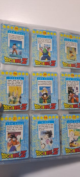 Dragonball Z cartas