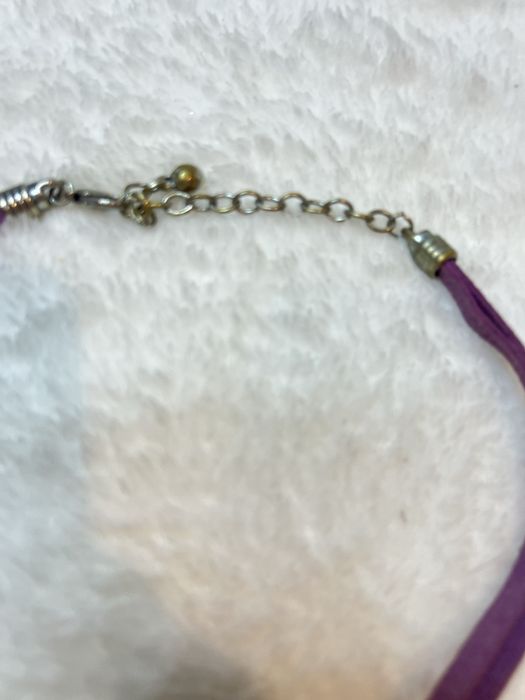 Fioletowy naszyjnik 21
