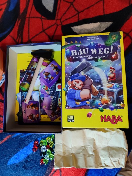 Дитячі настільні ігри haba та інші