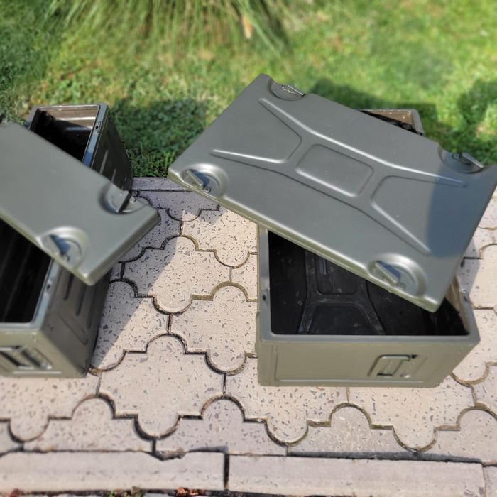 Ящики алюмінієві. Герметичні.