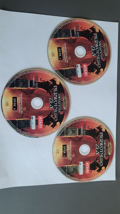 Świątynia pierwotnego zła gra CD