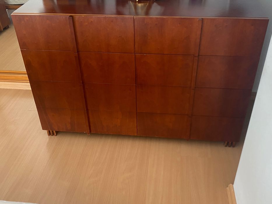 Mobília quarto completa em cerejeira maciça
