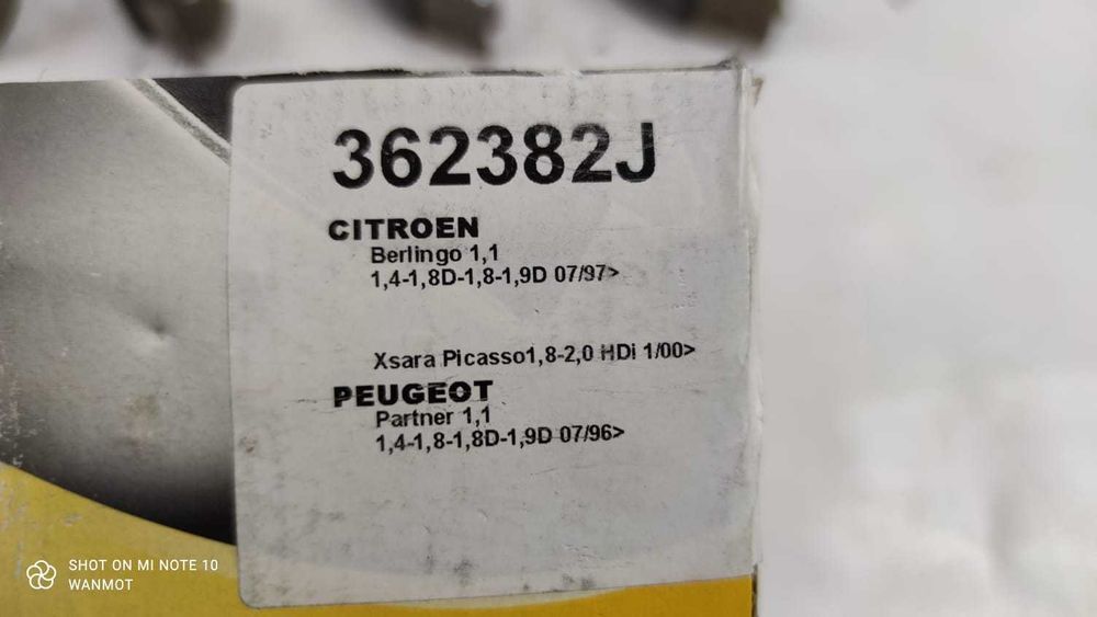 Jurid 362382J szczęki hamulcowe Citroen BERLINGO