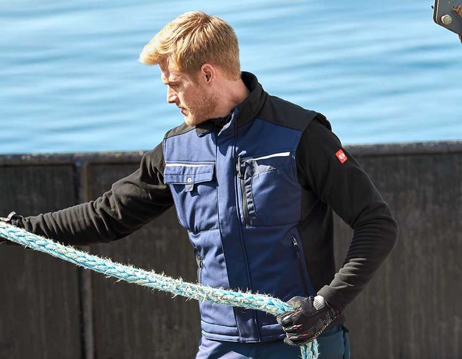 Ocieplana kamizelka softshell ENGELBERT STRAUSS MOTION r.L stan idealny
