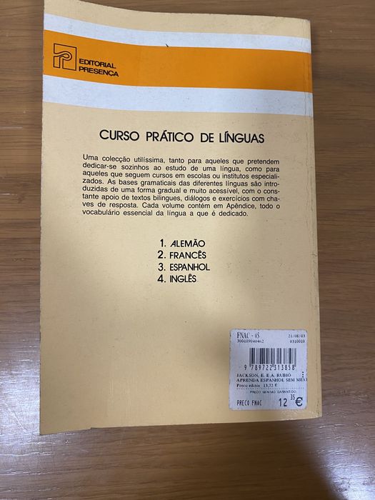 Livro Aprender espanhol