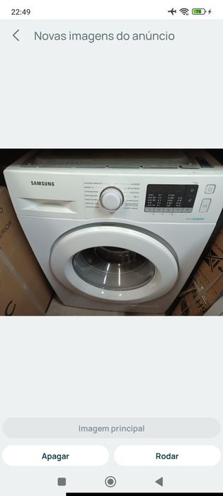 Máquina de roupa Samsung 8kg