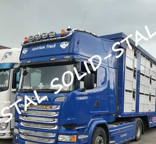 Orurowanie DŁUGIE / NA CAŁĄ KABINĘ Scania R i S , Man Tgx , Daf Xf