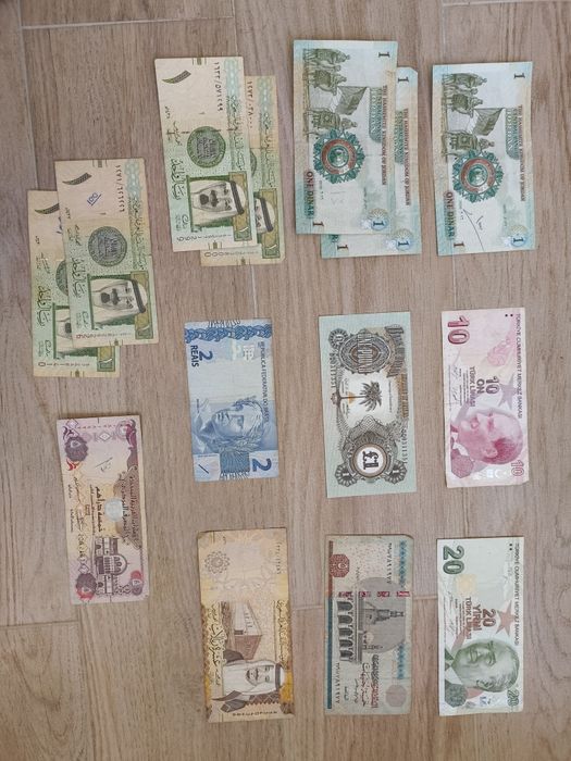 Notas estrangeiras - Coleção