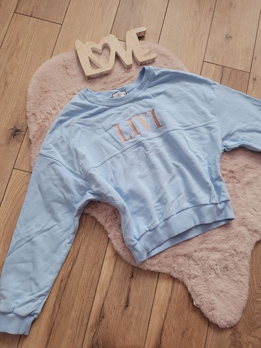 Bluza Livi fason oversize xs baby blue