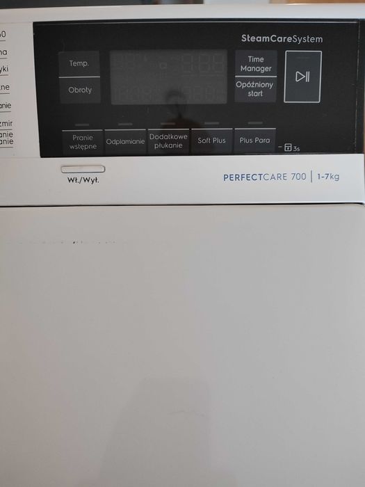 Pralka Elektrolux otwierana od góry 1-7 kg