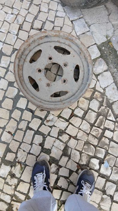 5 jantes de ferro 15/16