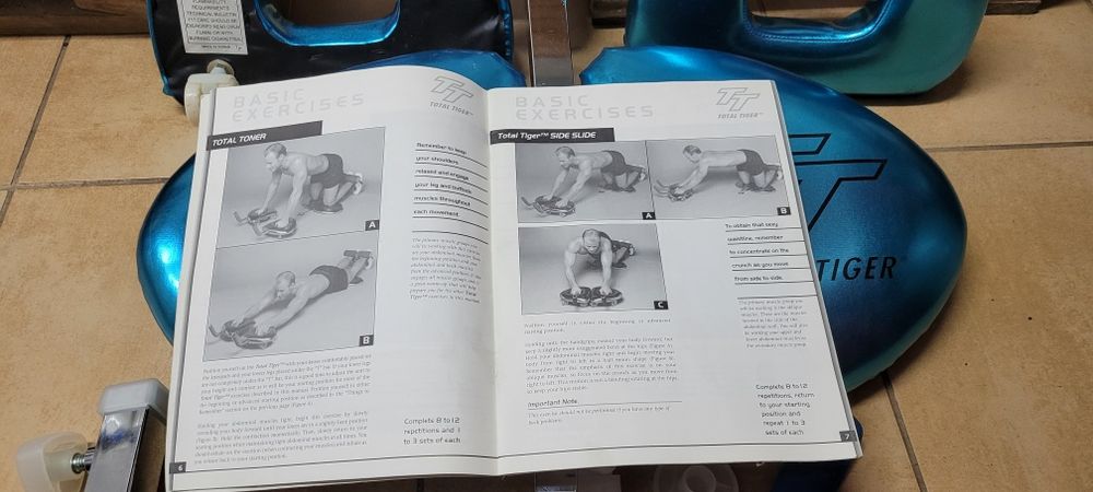 Przyżąd do ćwiczenia mięśni Total Tiger .