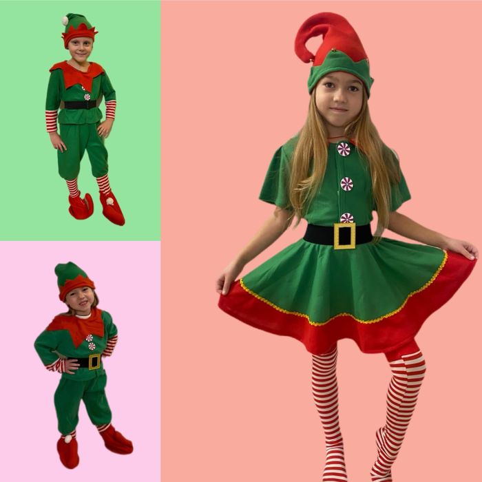 Костюм оленя, пінгвіна, ельфа, хотабича, ангела. Венздей