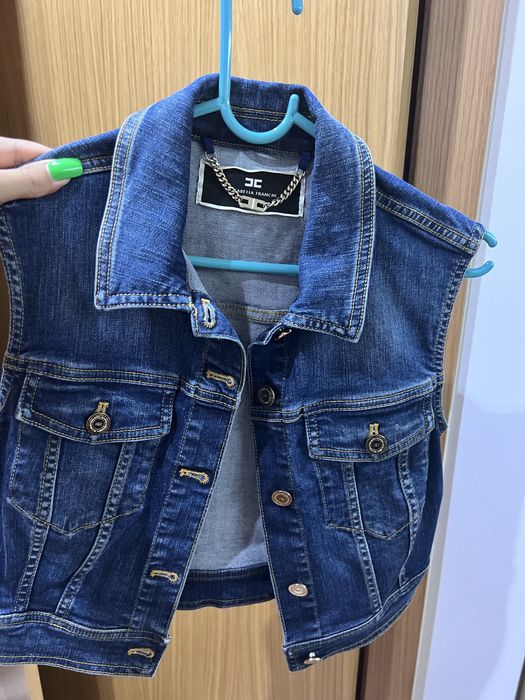 Colete ganga Elisabetta franchi novo