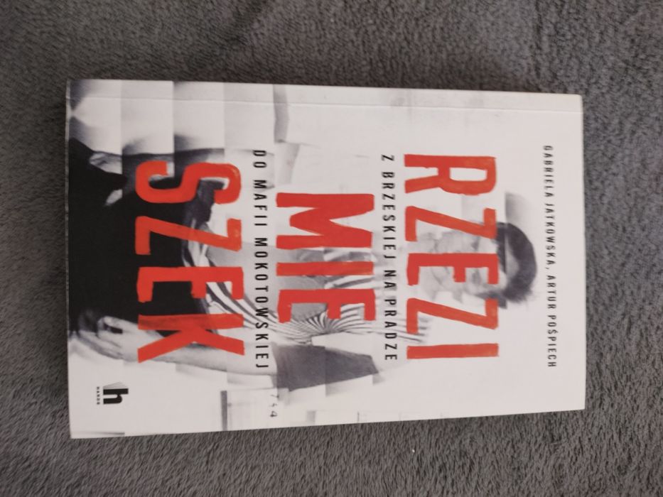 Książka Rzezimieszek Gabriela Jackowska Artur Pośpiech