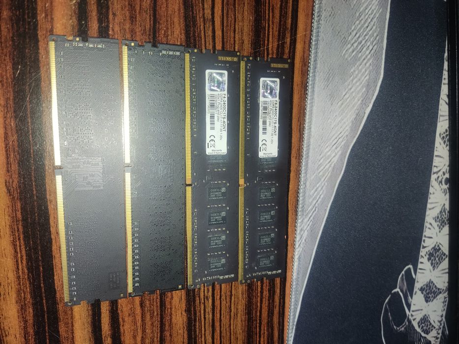 G.Skill ddr4-2400GHz cl17-17-17-39 1,2v