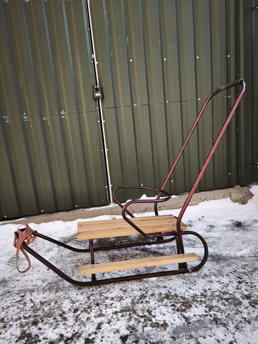 Продам санки з ручкою