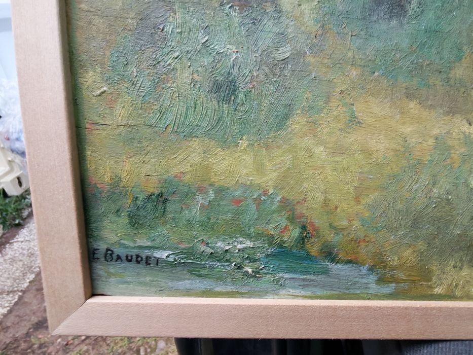 Obraz olej na płycie Francja