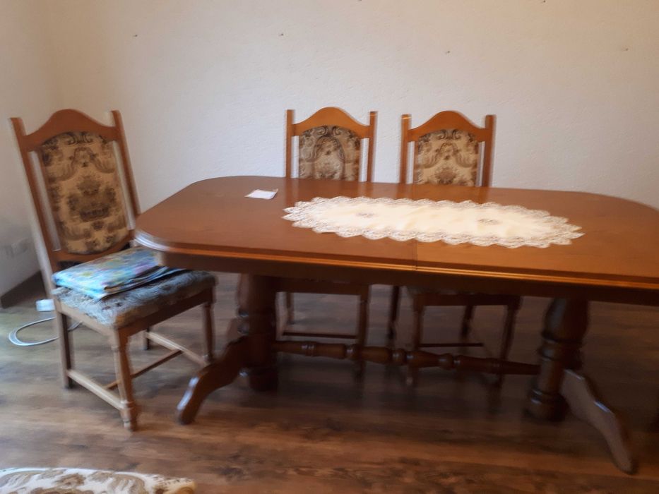 Stół dębowy rozkładany