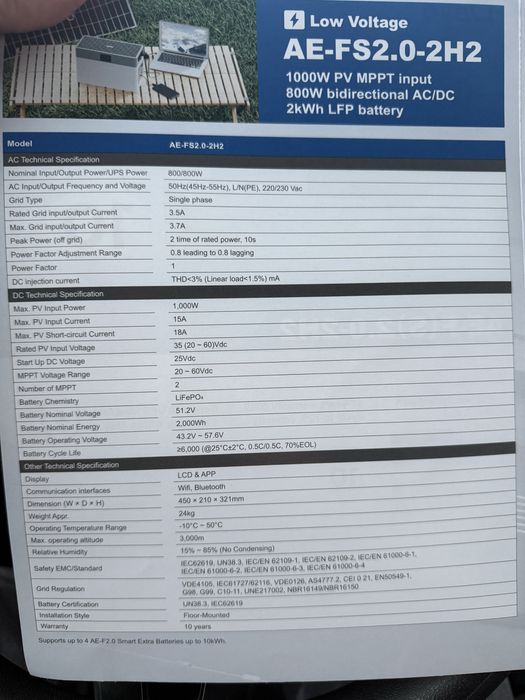 Deye bluetti jackery 2000