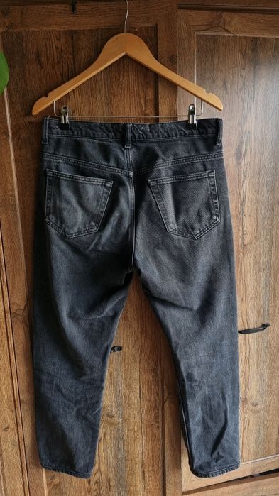 Czarne sprane Jeansy ZARA 31