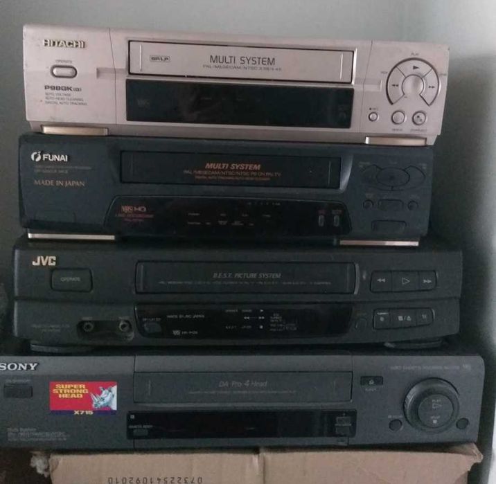 Відео магнітофон Sony/JVC/Funai/Hitachi
