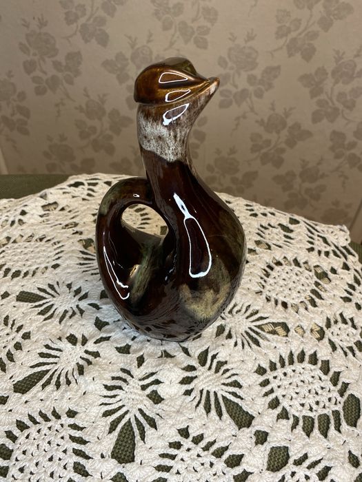 Karafka ceramiczna retro – PRL / Łysa Góra / Reflex – vintage