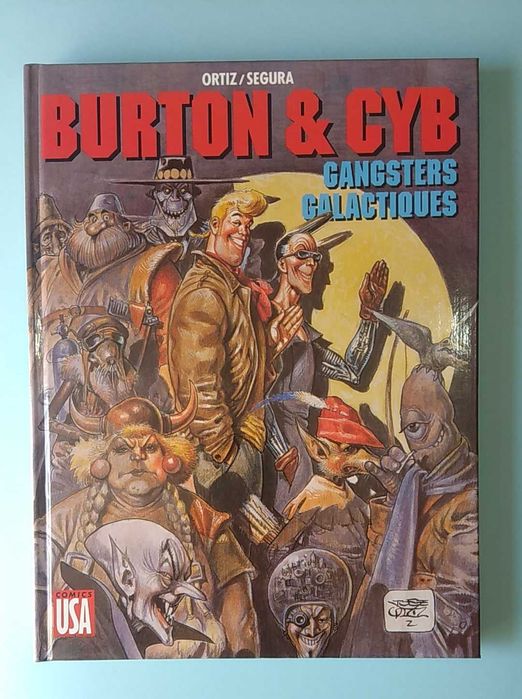 BURTON & CYB - por Ortiz & Segura - Col. completa 4 volumes em francês