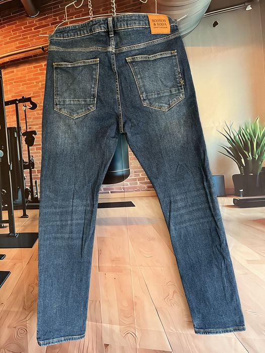 Сині чоловічі джинси Scotch & Soda оригінал розмір 36/32 (W36)