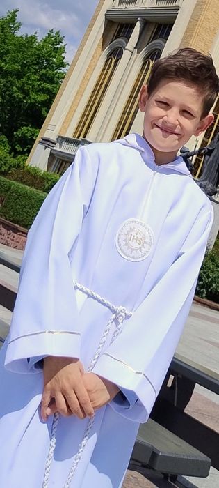 Alba komunijna klasyczna dla chłopca 122-128