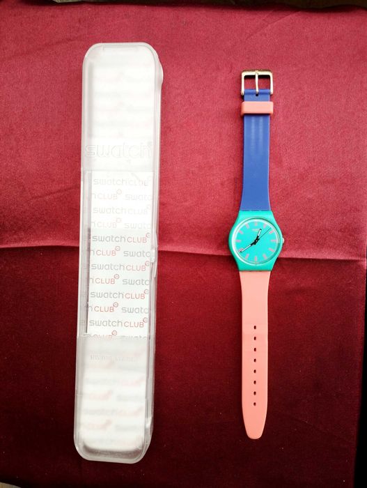 жіночий швейцарський годинник Swatch Shunbukin GG215 Swiss made