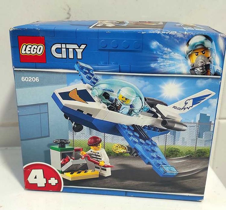LEGO City 60206 - Polícia Aérea Jato Patrulha - Avião
