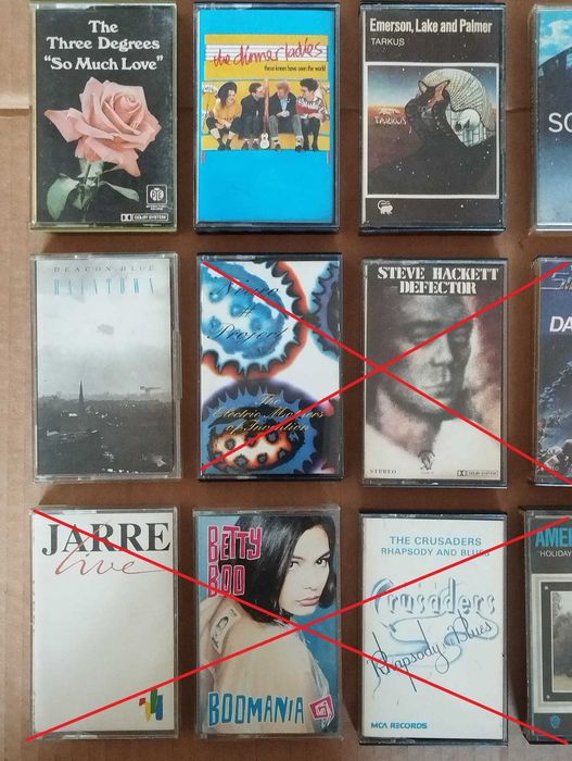 Várias Cassetes Antigas Internacionais #C04L03