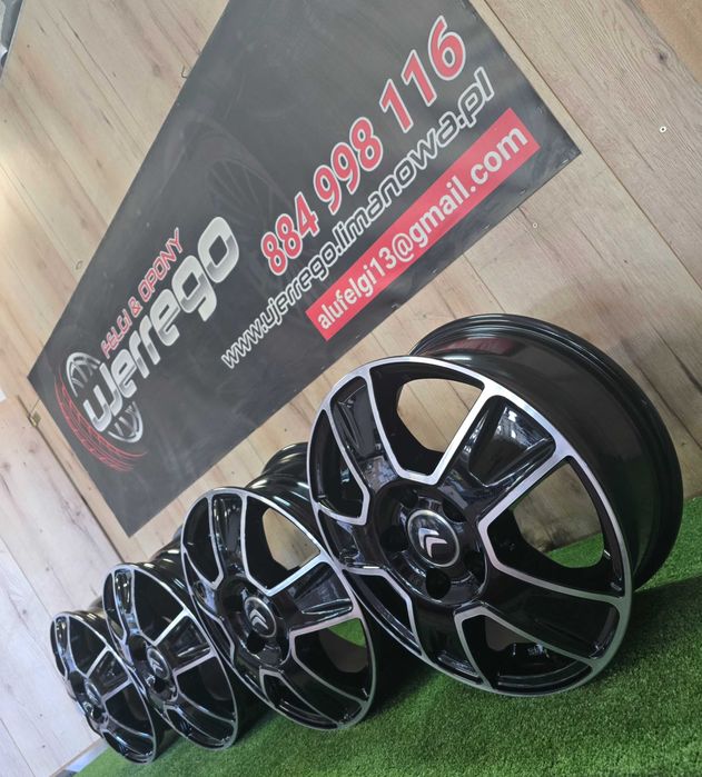 NOWE ALUFELGI CITROEN 16x5x118 - Jumper - wzmacniane do 1350KG