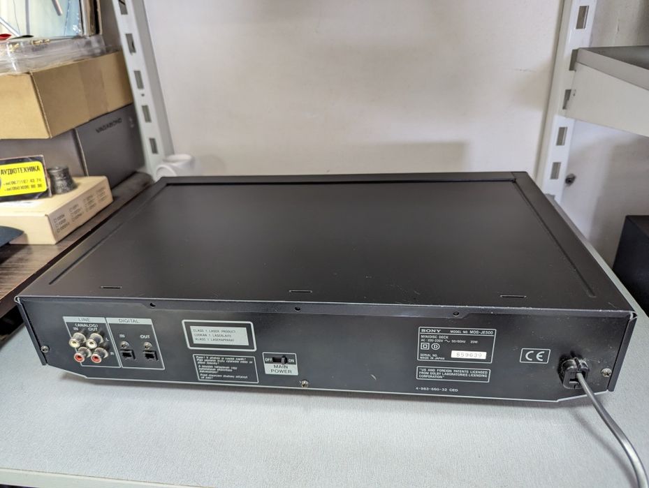 Sony MDS-JE500. Mini Disc Recorder. ЦАП. Родной пульт! JAPAN
