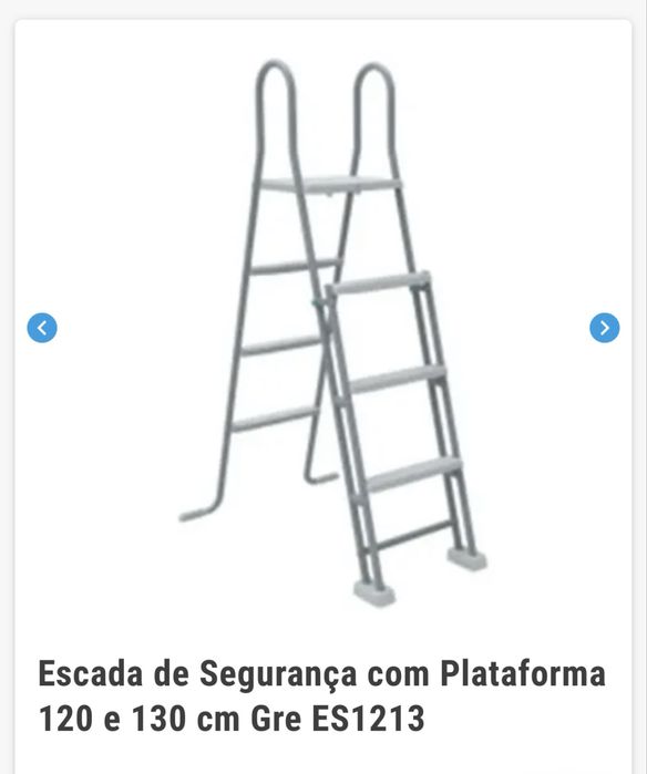 Estrutura Piscina Gre Redonda 240x120 serie Fidji com 6 anos