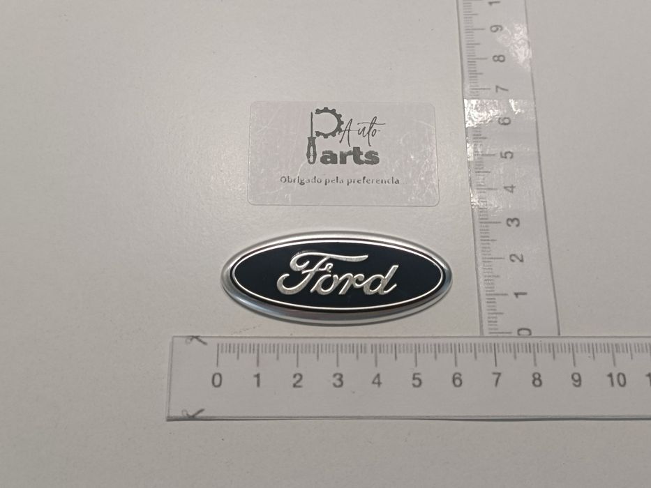 Emblema símbolo logotipo de volante Ford 58x25mm