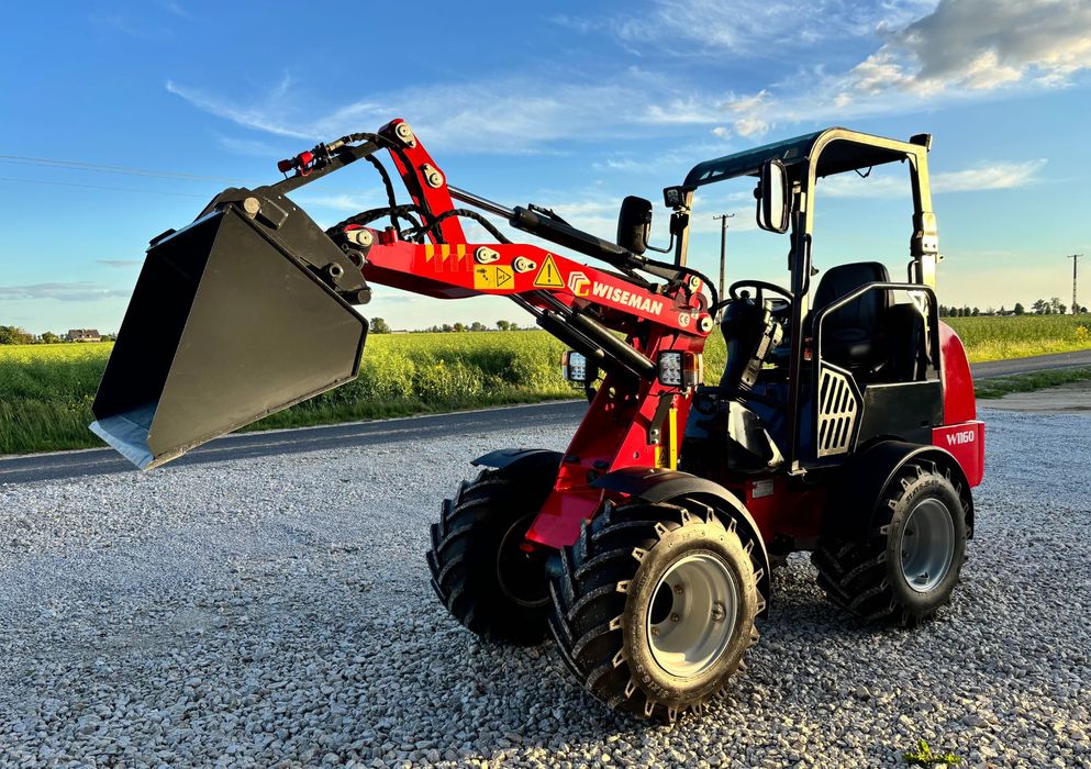 Mini- Ładowarka WISEMANN W1160 | Do zadań SPECJALNYCH