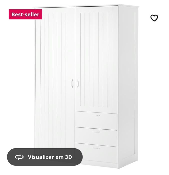 Guarda roupa branco