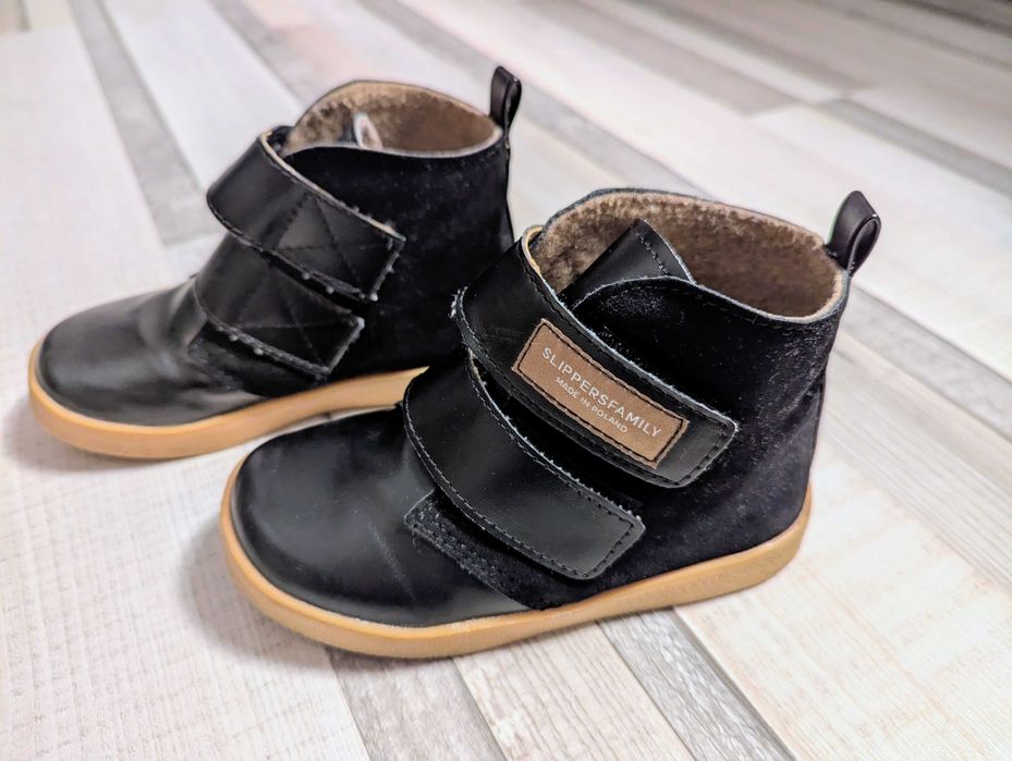 Trzewiki Coal skórzane buty na wiosnę roz 29 Slippers Family. Jak nowe