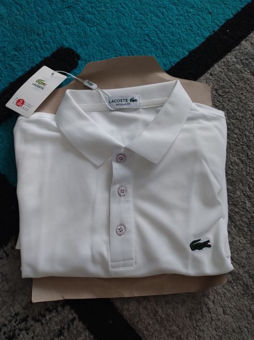 Koszulka Lacoste Polo biała S