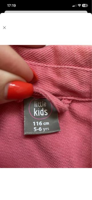 Джинсовкамна дівчику little kids 116р