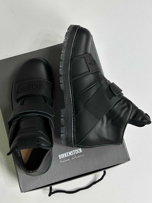 Кеди RICK OWENS & BIRKENSTOCK boots worldwide shipping чорні кеды