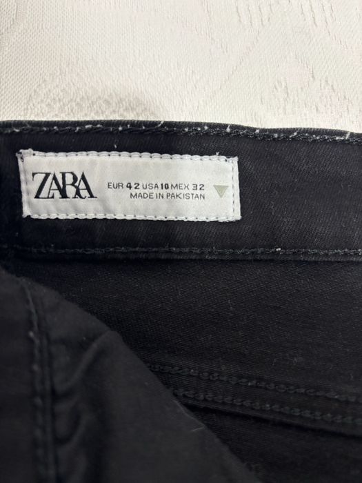 Calças Skinny Jeans Cintura Alta Zara
