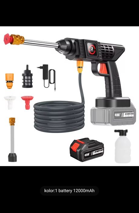 Myjka karcher akumulatorowa 2 x aku 48v  cały osprzęt walizka
